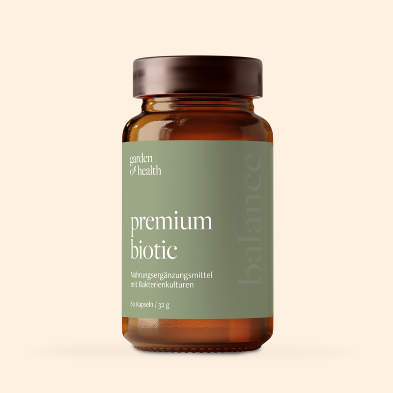 Premium Biotic | Darmbakterien, Kurkuma, Moringa, Curry